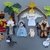 Nativity scene crochet applique