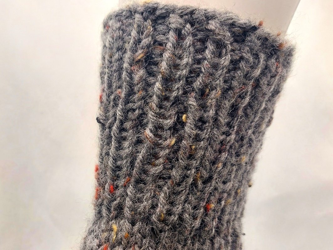 Neu! Dicke Fixe-Quicky-Ferse Hot Socks, jedes Garn, Gr.34-48, Toe Up