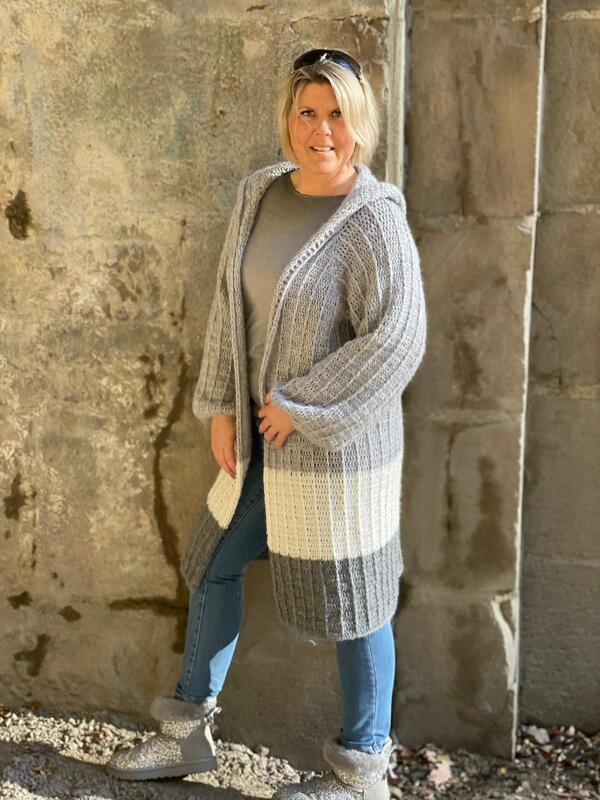 Häkelanleitung Jacke/Mantel Zuni