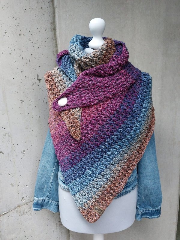 Häkelanleitung Tuch/Loop/Schal Madina - Bild 3