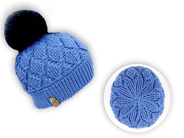 Wintermütze "Mike" (Rautenmuster, alle Gr.)
