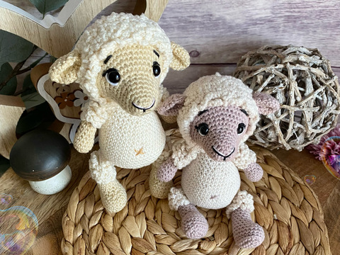 Häkelanleitung Schaf "Rosalie"