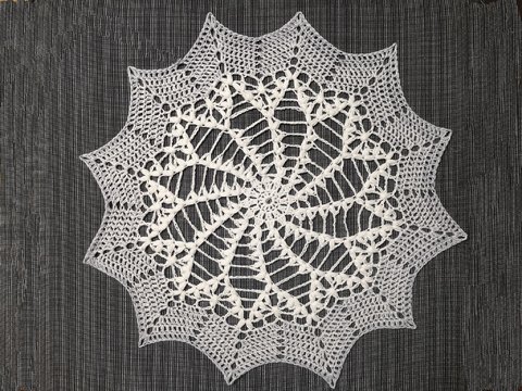 Häkelstern Deckchen Alegria