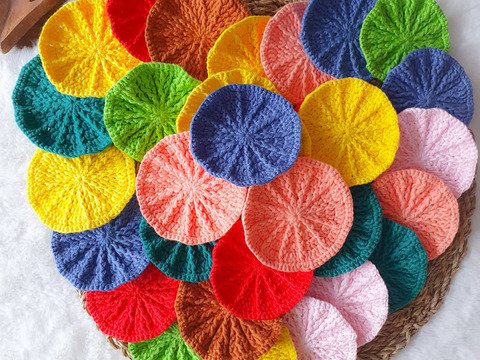 Häkelanleitung für Kosmetikpads ,,4 your face"