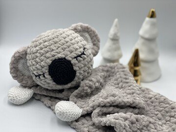 Crochet Pattern - Comforter / Cuddly Koala "Sleepy"