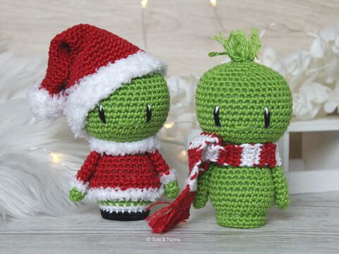 Häkelanleitung Weihnachtsmuffel