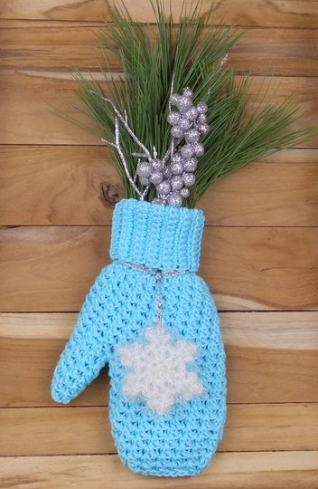 Winter-Deko Handschuh für Tür & Wand - vielseitig und originell