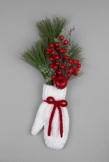 Winter-Deko Handschuh für Tür & Wand - vielseitig und originell