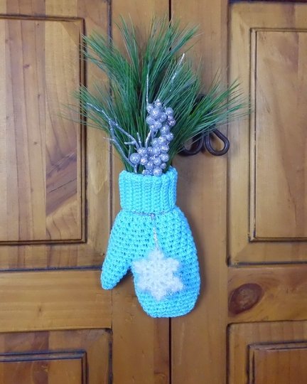 Winter-Deko Handschuh für Tür & Wand - vielseitig und originell