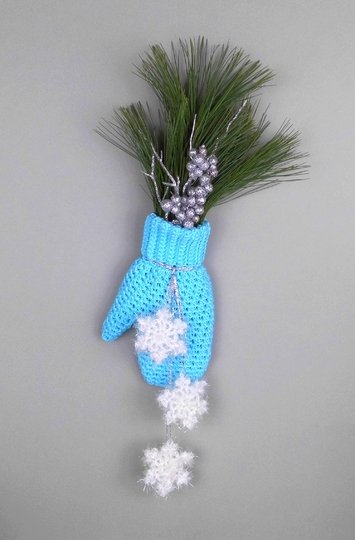 Winter-Deko Handschuh für Tür & Wand - vielseitig und originell