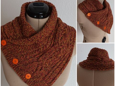 Strickanleitung für den Schalkragen "Olivia"