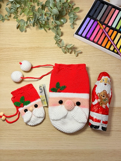 Geschenksäckchen, Adventskalender Nikolaus