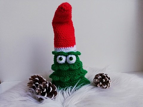 Häkelanleitung lustiger Tannenbaum