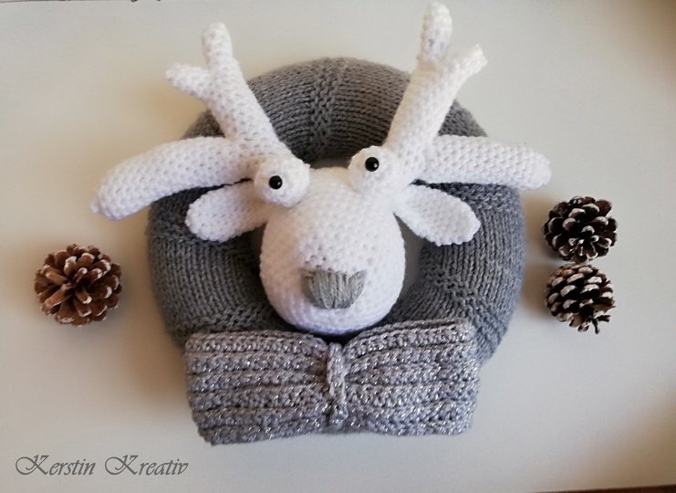 Häkelanleitung Türkranz Elch - entscheide selbst, welche Variante