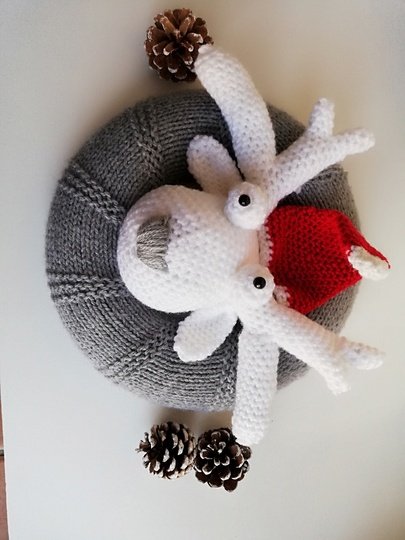 Häkelanleitung Türkranz Elch - entscheide selbst, welche Variante