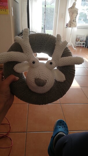 Häkelanleitung Türkranz Elch - entscheide selbst, welche Variante