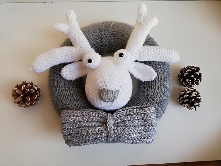 Häkelanleitung Türkranz Elch - entscheide selbst, welche Variante