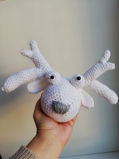 Häkelanleitung Türkranz Elch - entscheide selbst, welche Variante