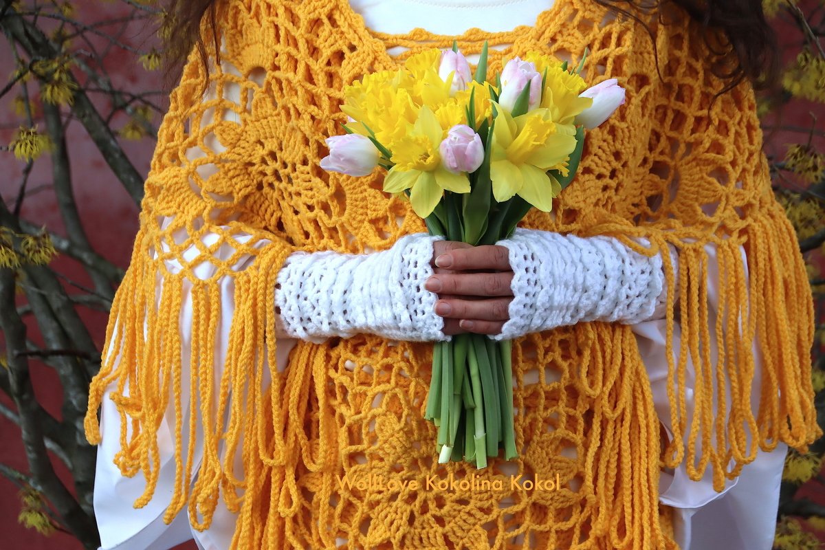 Häkel Anleitung Poncho / Rock 4 Season around the world - Bild 3