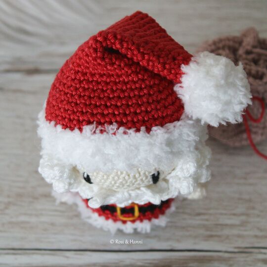 Häkelanleitung Set Weihnachten - Weihnachtsmann, Weihnachtself & Rentier