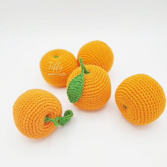 The Perfect Orange Set | Amigurumi Crochet Pattern PDF