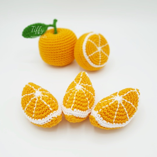 The Perfect Orange Set | Amigurumi Crochet Pattern PDF