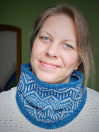 "Shelby" Cowl - knitting pattern for stranded colourwork cowl