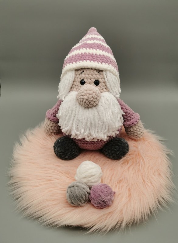 Wichtel - Opa "Talis", deutsche H&auml;kelanleitung, PDF-Datei