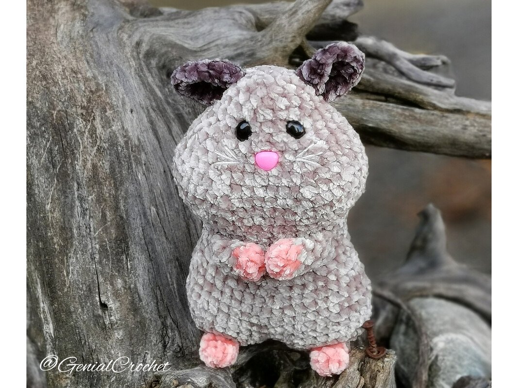 Easy Crochet Pattern - Begging Hamster Amigurumi - Image 2