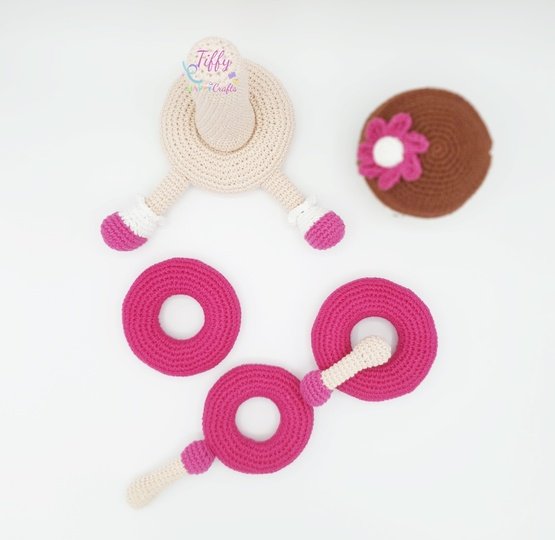 Tiffy die süße Puppe Stapelturm | Amigurumi Puppen Häkelanleitung PDF