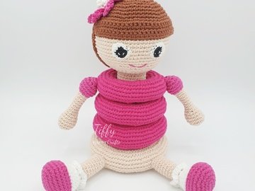 Tiffy the Cute Stacking Doll Crochet Pattern – PDF Download
