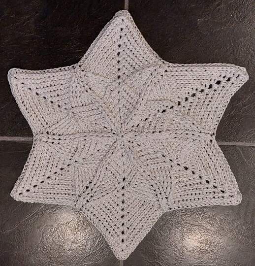 Sternendeckchen "Christmas Love" klein