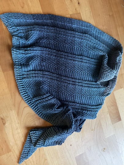 Häkelanleitung "Juste" asymetrisches Tuch