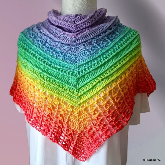 Birthday 22 - flaches Dreieckstuch in vielen Varianten