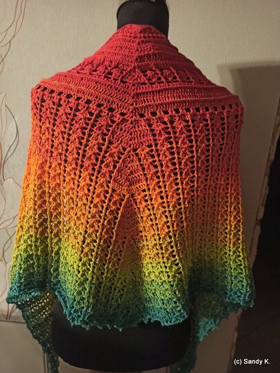 Birthday 22 - flaches Dreieckstuch in vielen Varianten