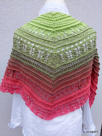 Birthday 22 - flaches Dreieckstuch in vielen Varianten