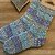 Almarine - Socks mit einfachem Zopfmuster