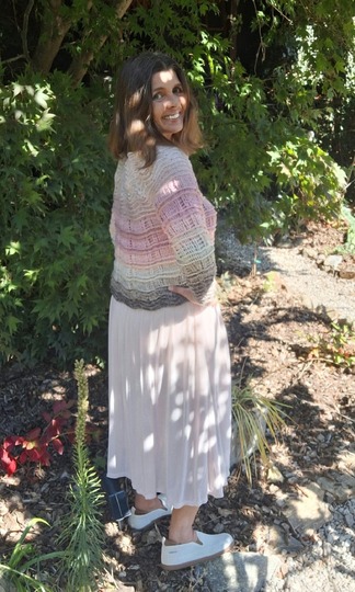 Pullover Elegancia, Häkelanleitung