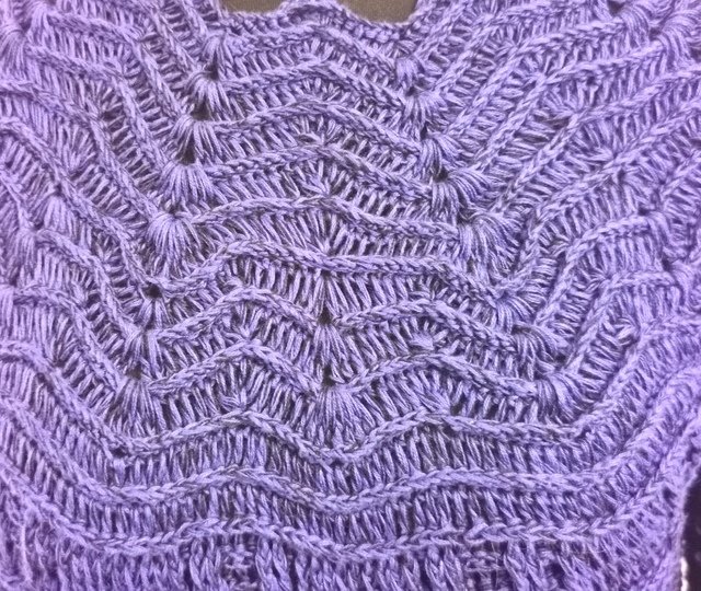 Pullover Elegancia, Häkelanleitung
