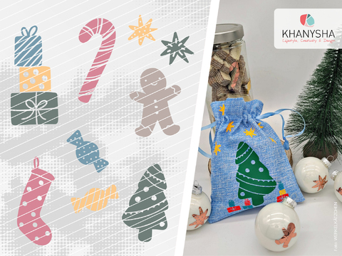 Skandi Christmas Plotterdatei