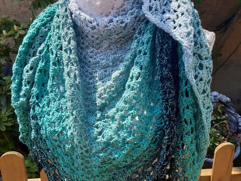 Dreieckstuch "dream of summer" Häkelanleitung