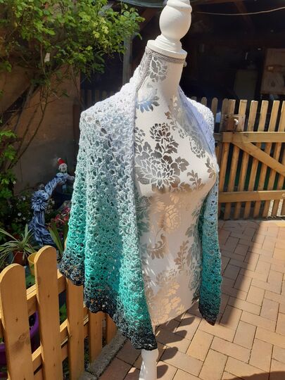 Dreieckstuch "dream of summer" Häkelanleitung