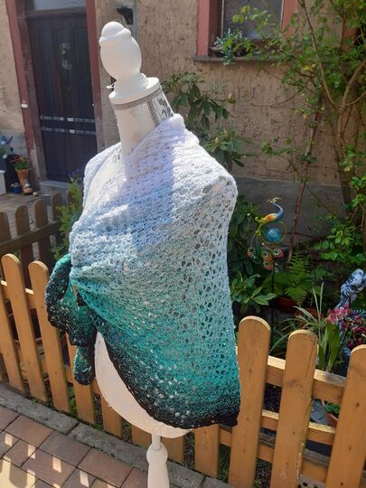 Dreieckstuch "dream of summer" Häkelanleitung