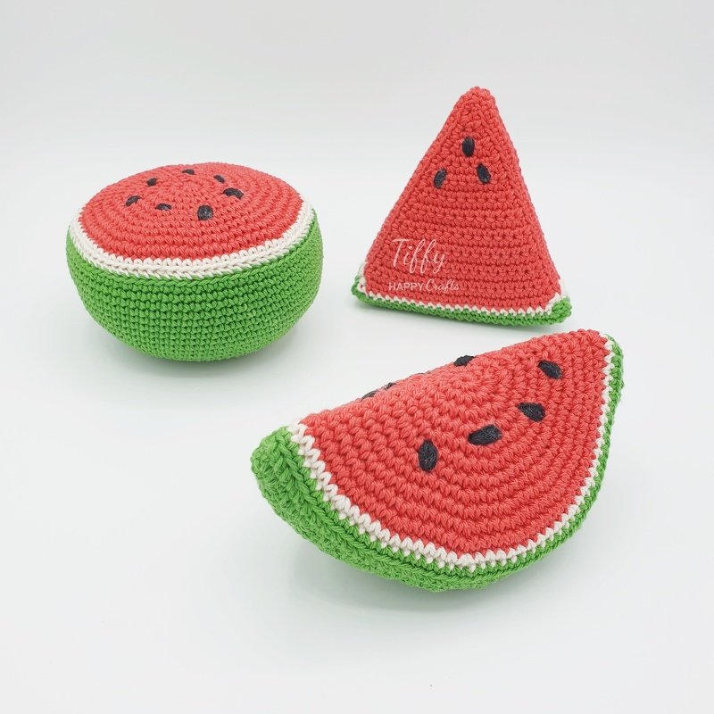 Das perfekte Wassermelonen-Set Häkelanleitung-PDF - Bild 7