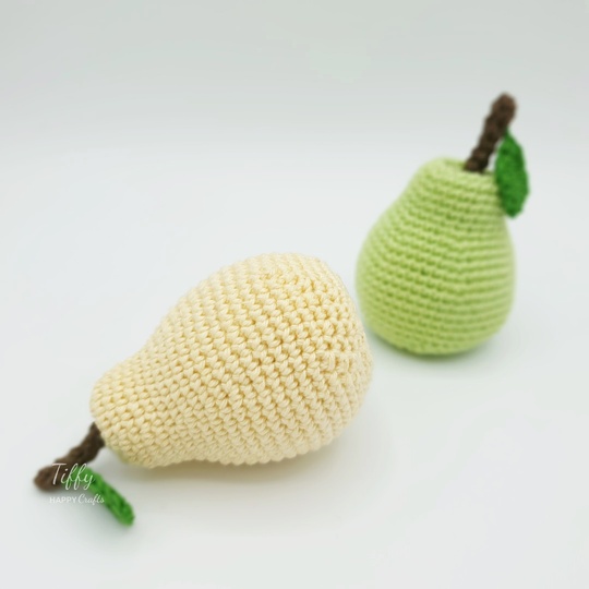 The Perfect PEAR | Amigurumi Fruit Crochet Pattern PDF