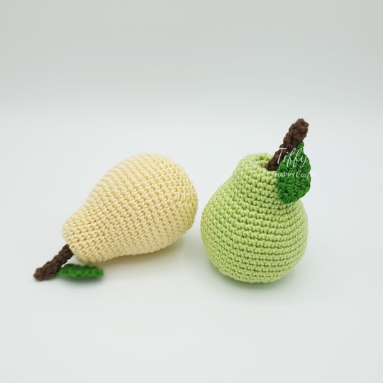The Perfect PEAR | Amigurumi Fruit Crochet Pattern PDF