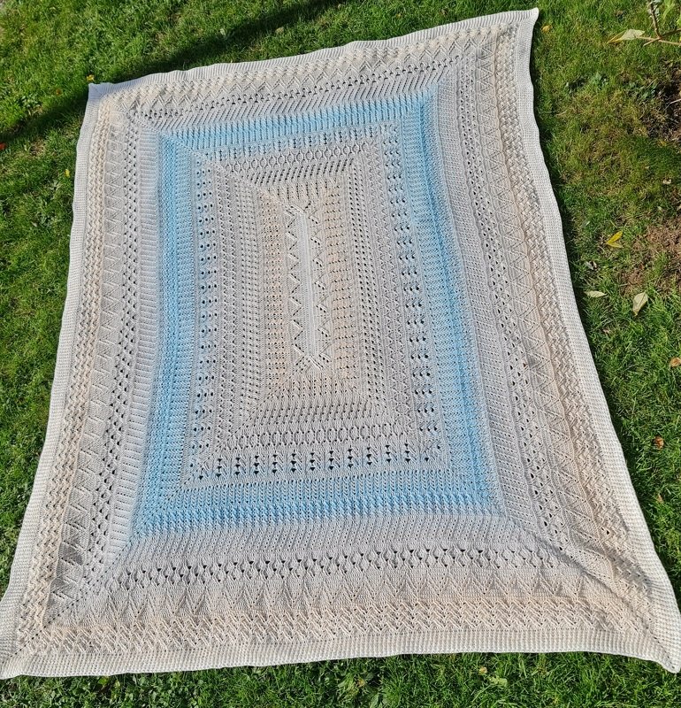 Häkelanleitung Kuscheldecke Saon - Bild 3