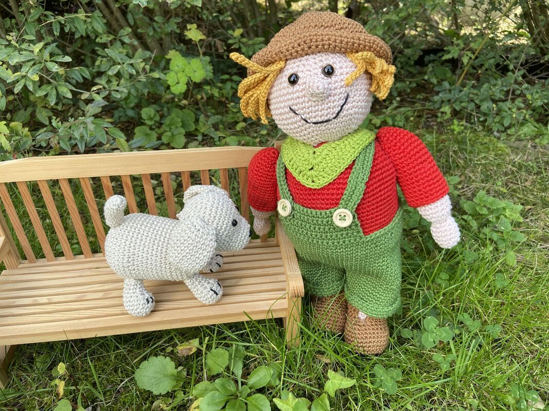 Häkelanleitung - Bauer Bertram und seine Tiere - Bild 3