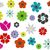 Stickdatei mini Blumen