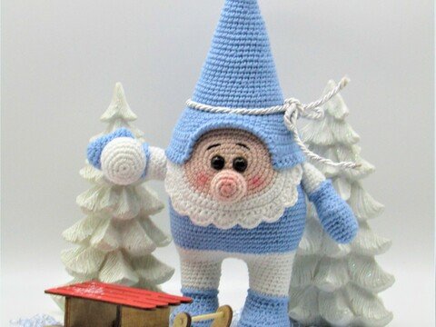 Häkelanleitung Wichtel Flöckchen